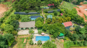 Khung cảnh trong xanh của thiên nhiên